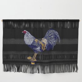 Farm Rooster Vintage Illustration Wall Hanging