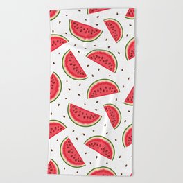 watermelon Fruit Lover Beach Towel