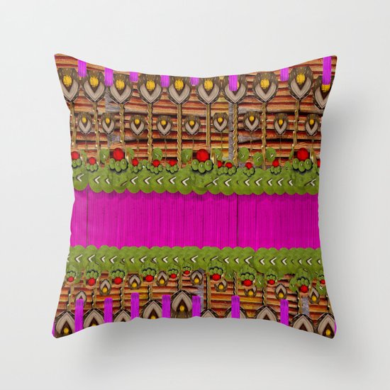 Silence In the Garden Throw Pillow