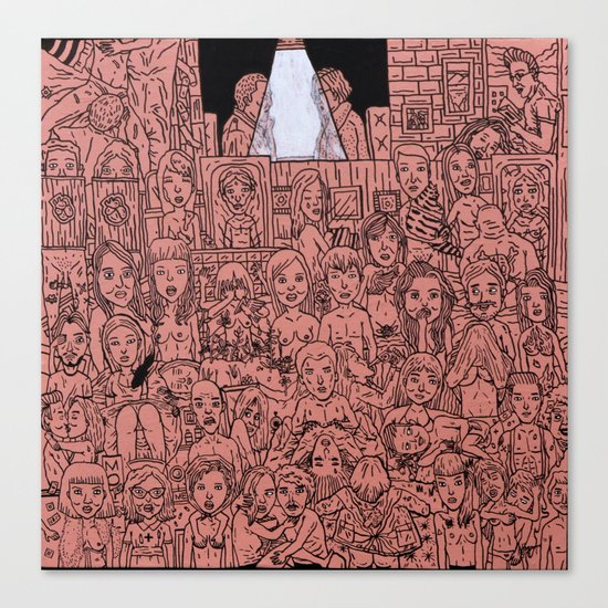 Lovelust Canvas Print
