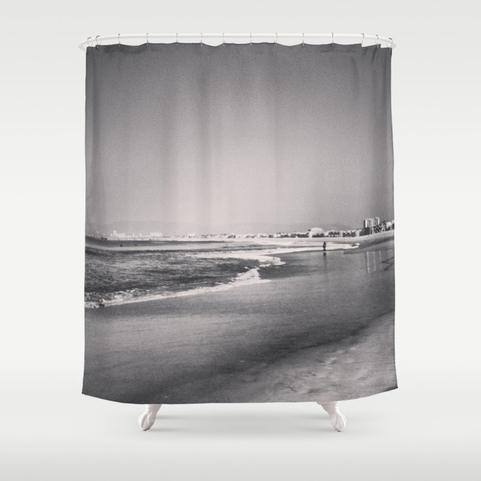 Sunday At The Beach Venice Shower Curtain By Wolf Feather Society6 Venice Beach Shower Curtain By Wolf, Beach Shower Curtains