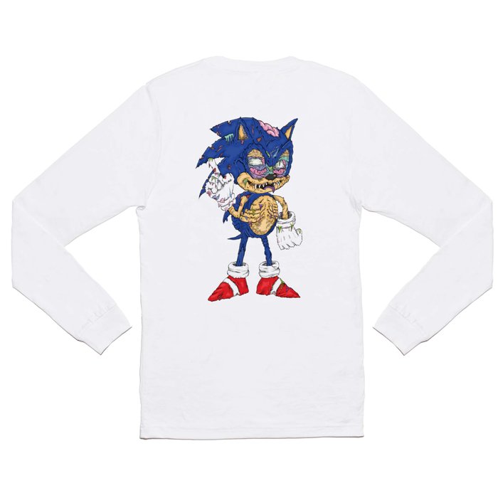 Sonic the Hedgehog Modern Characters Youth Heather Grey Graphic Hoodie - S
