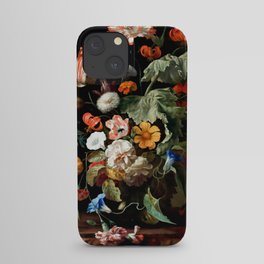 Rachel Ruysch "Still-Life with Flowers" iPhone Case