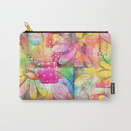 Flowers Dreams Carry-All Pouch
