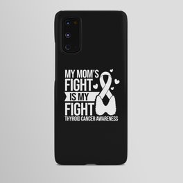 Thyroid Cancer Ribbon Awareness Survivor Android Case