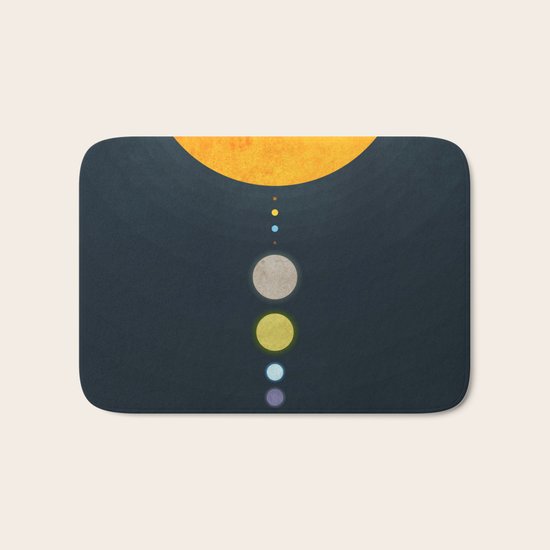 Our Planets Bath Mat