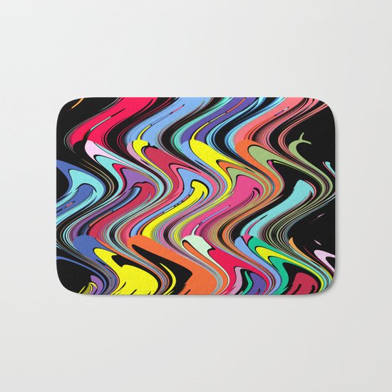 Marbling 1 Bath Mat