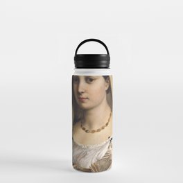 Woman with a veil (La Donna Velata) Water Bottle