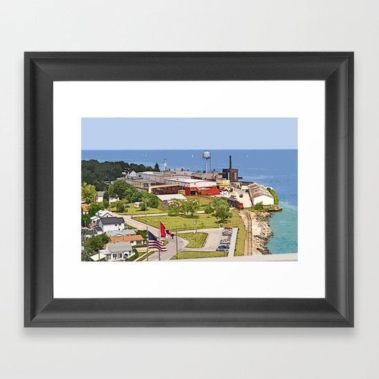 Port Huron Framed Art Print