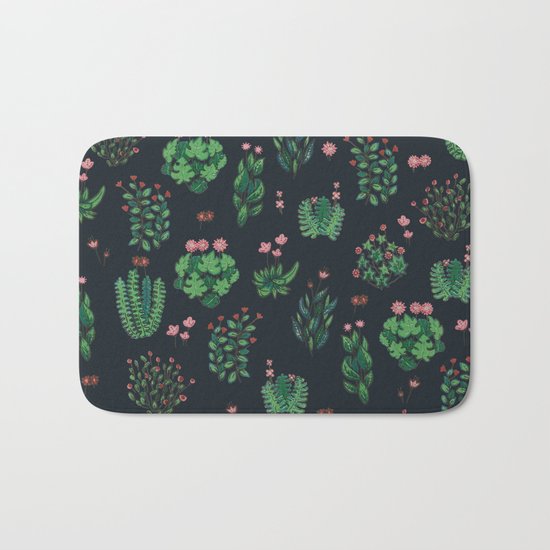 New Nature at Night Bath Mat