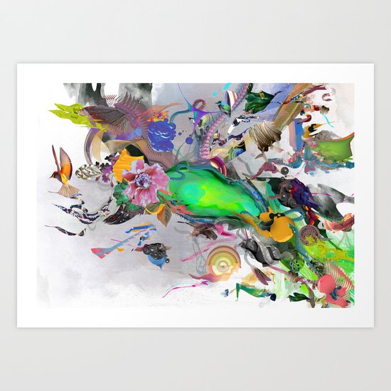 Orca Art Print