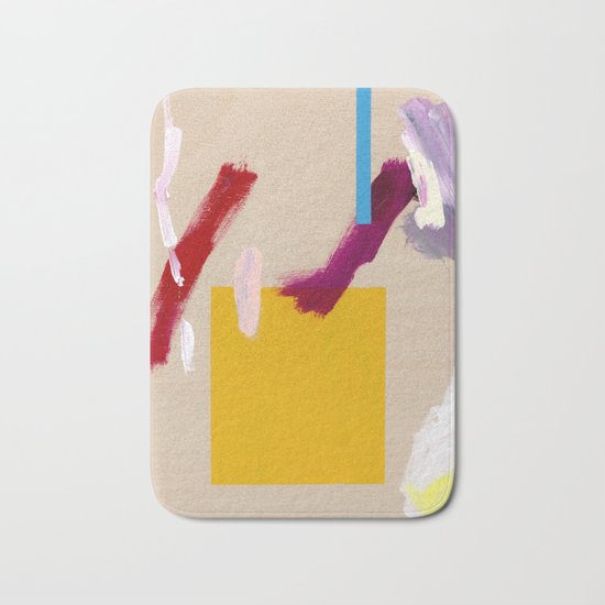 Untitled (Abstract Composition 3) Bath Mat