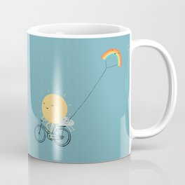 Coffee Mug Cup Retro Style Bicycle Car Scooter by Blue Sky Spectrum 18oz U Pick 
