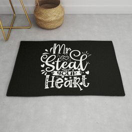 Mr Steal Your Heart Area & Throw Rug