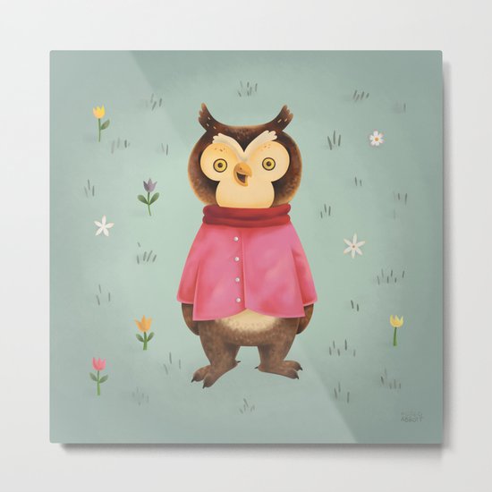 Barn Owl Metal Print