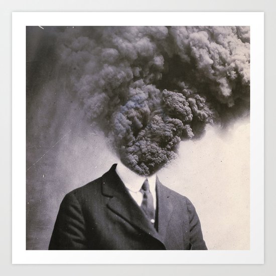 Outburst Art Print