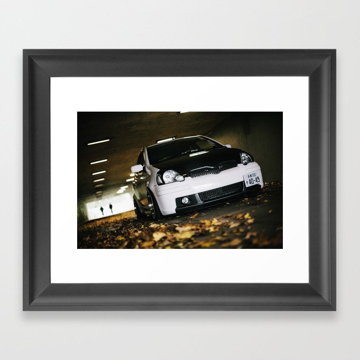 Toyota Yaris Framed Art Print