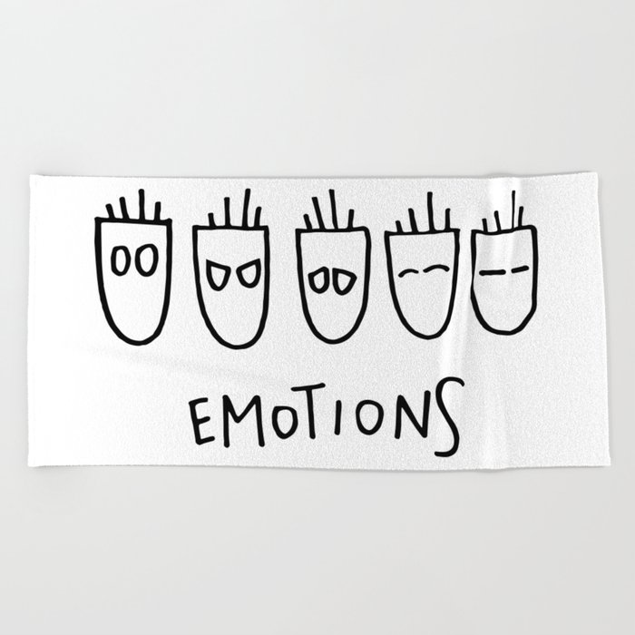 Emotions Beach Towel