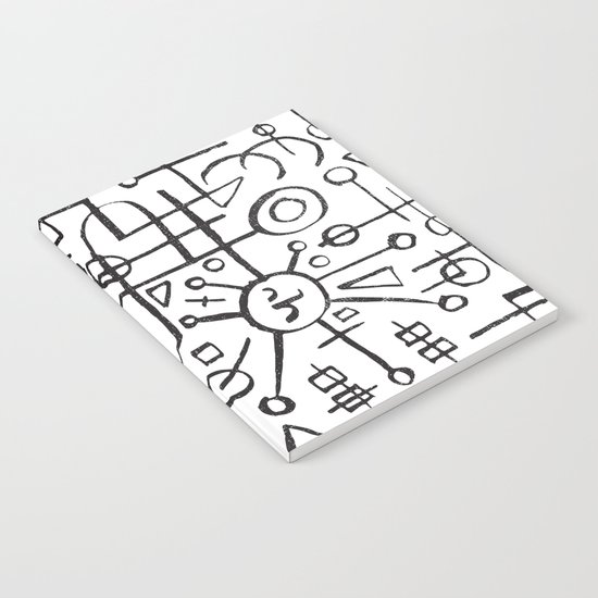 ALIEN WRITING Notebook