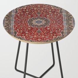 N63 - Red Heritage Oriental Traditional Moroccan Style Artwork Side Table