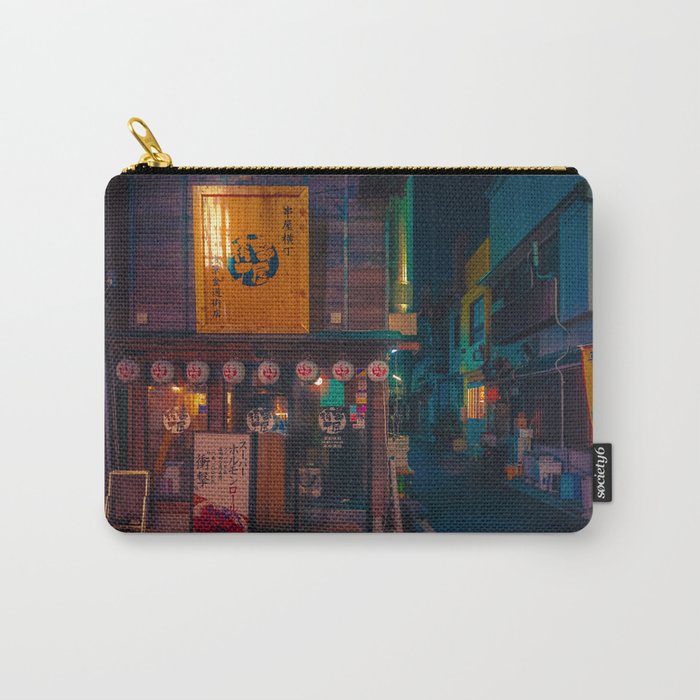Closed - Tokyo Japan Night Photograph Carry-All Pouch