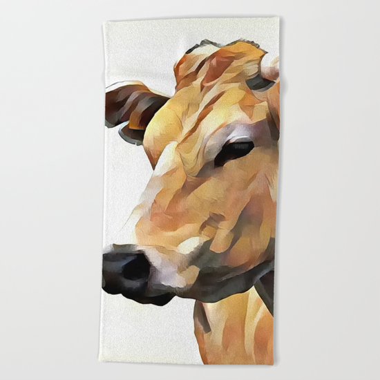 Cow Beach Towel