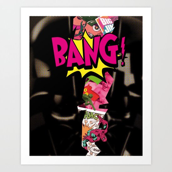 BANG! Art Print