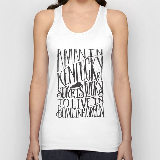 KENTUCKY MAN Unisex Tank Top