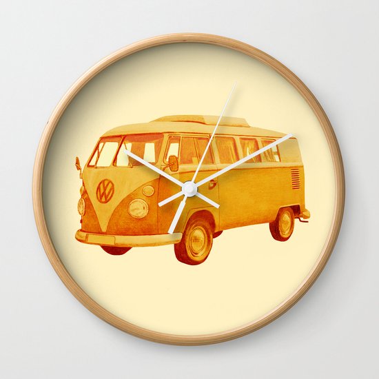 Summer Ride Wall Clock