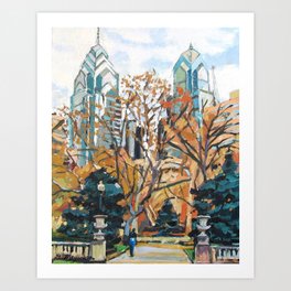 Rittenhouse Square, Philadelphia Art Print