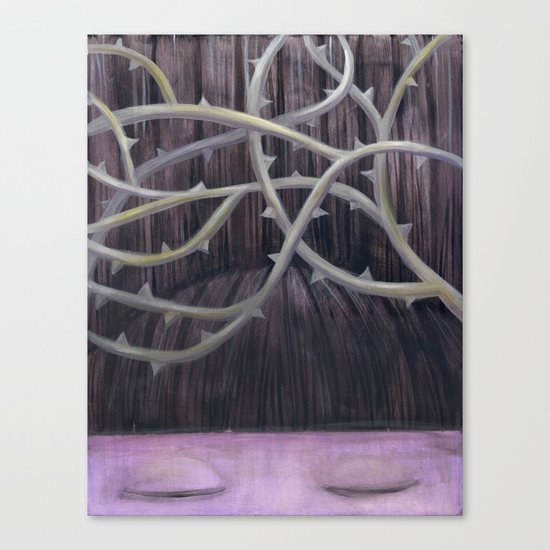 Sleeping Beauty With Thorns Canvas Print By Kedowning Society6