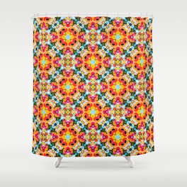 Floral Chaos Shower Curtain