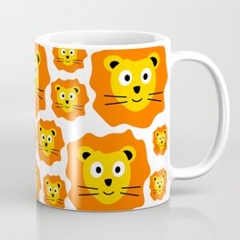 Cute adorable lion pattern  Coffee Mug