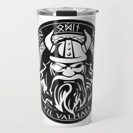 In Odin we trust - The king of Valhalla Travel Mug