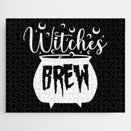 Witches Brew Spooky Halloween Cool Jigsaw Puzzle