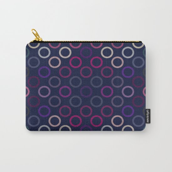 Colorful Circles VIII Carry-All Pouch
