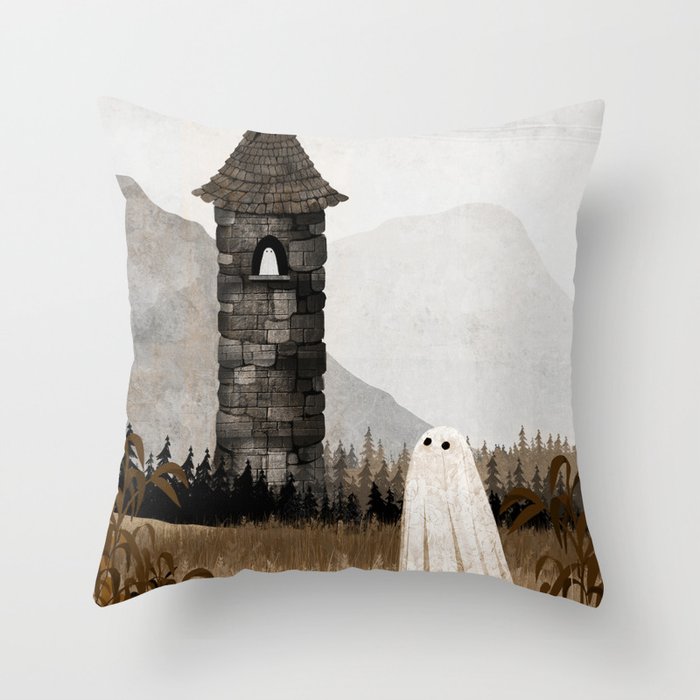 The Tower Throw Pillow