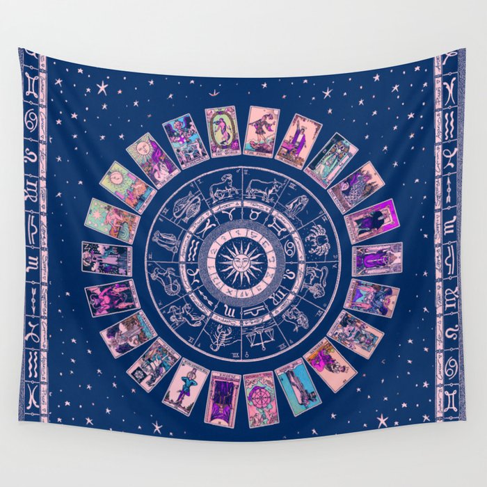 Zodiac sign 2025 tapestry