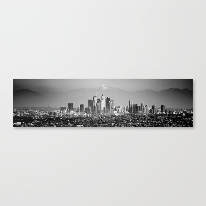 Los Angeles skyline Canvas Print