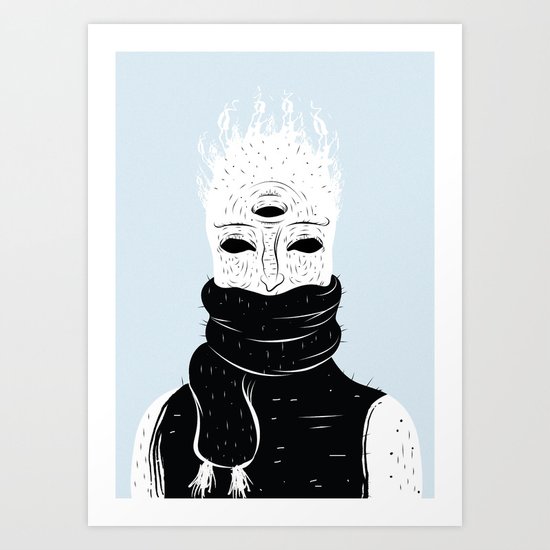 Draw, draw Art Print