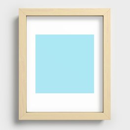 Blizzarding Blue Recessed Framed Print