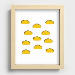 Taco  Recessed Framed Print