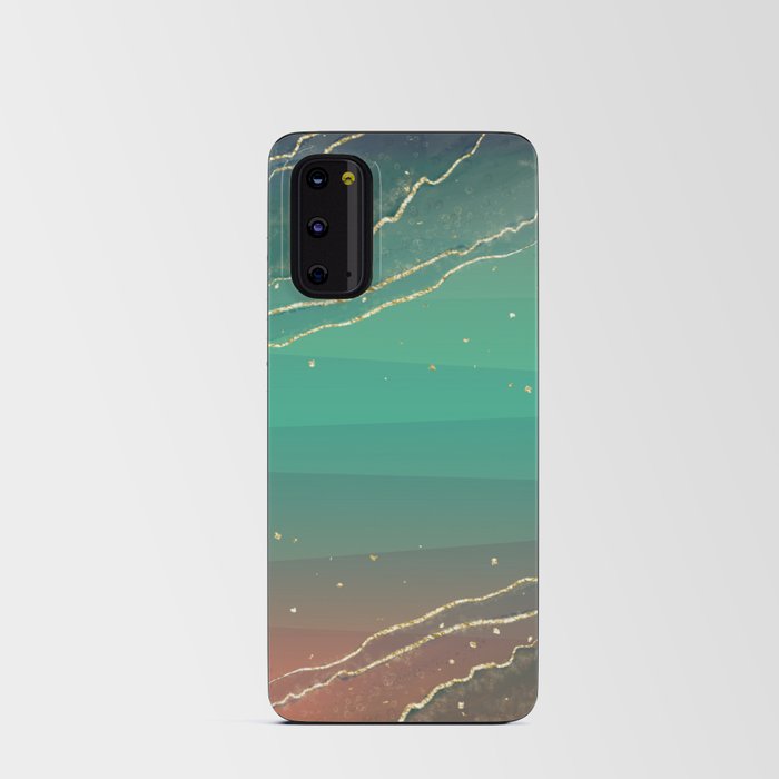 Geode Waves Gradient Medium Android Card Case