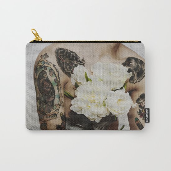 white Carry-All Pouch
