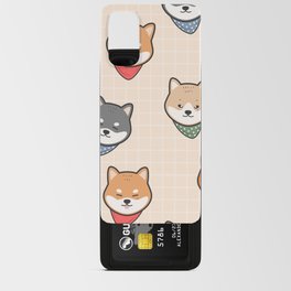 Cute Japanese Dog - Shiba Inu Pattern Android Card Case