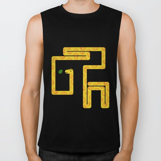 giraffe Biker Tank