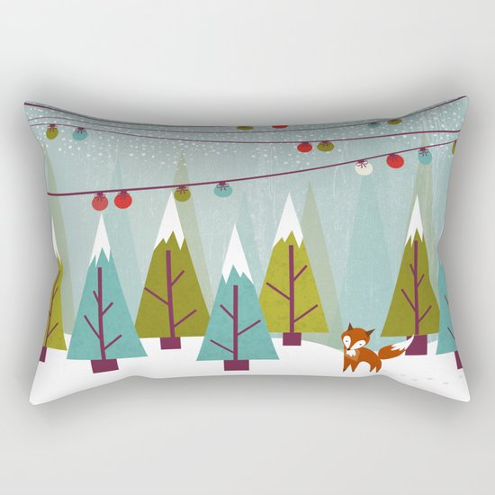 Winter Rectangular Pillow