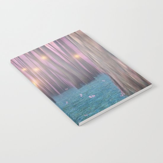 Pink feather dance Notebook
