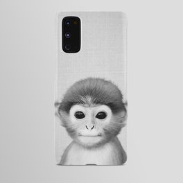 Baby Monkey - Black & White Android Case