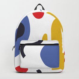 Abstract modern pattern. Contemporary art Backpack